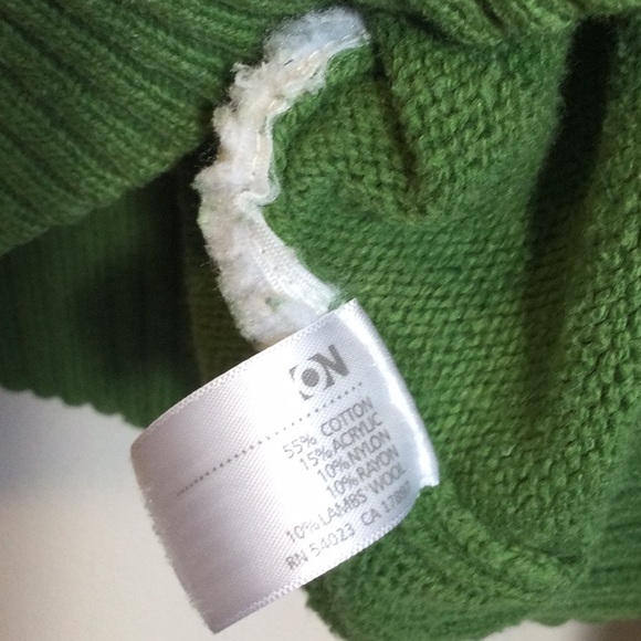 Old Navy Green V-Neck Sweater, size XXL - Picture 4 of 7